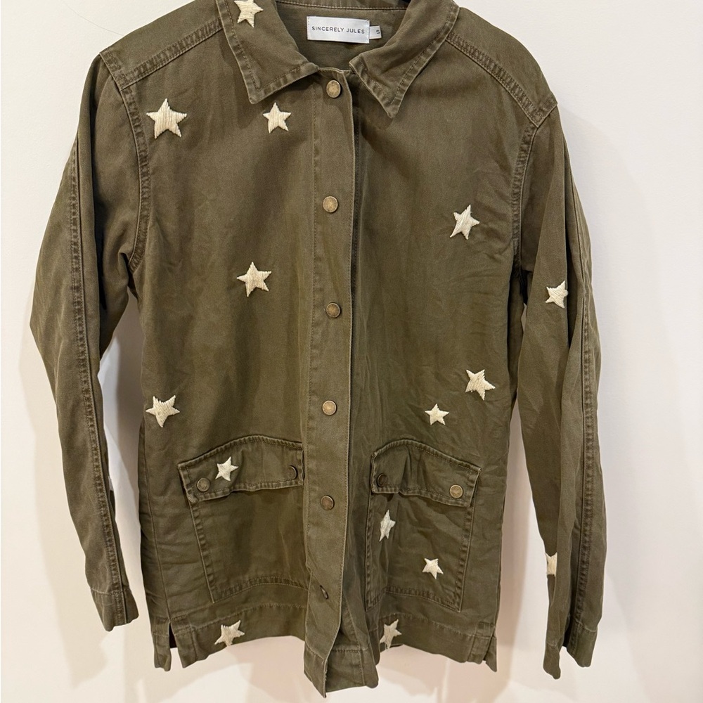 Sincerely Jules Olive Green Jacket